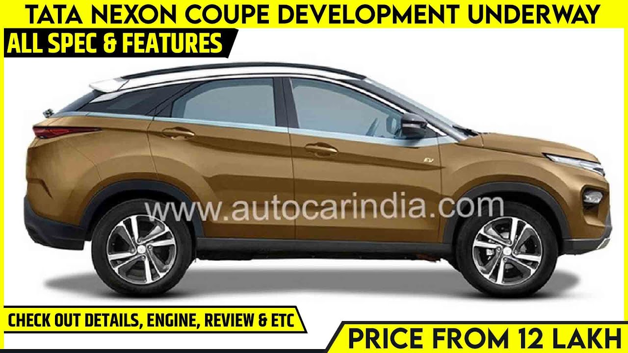Tata Nexon Coupe Mid-size SUV Launch Soon -Under Development | Explained All Details, Spec, Features