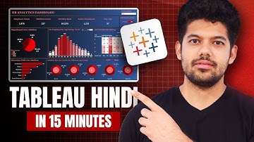 Tableau Tutorial For Beginners 2025 | Hindi