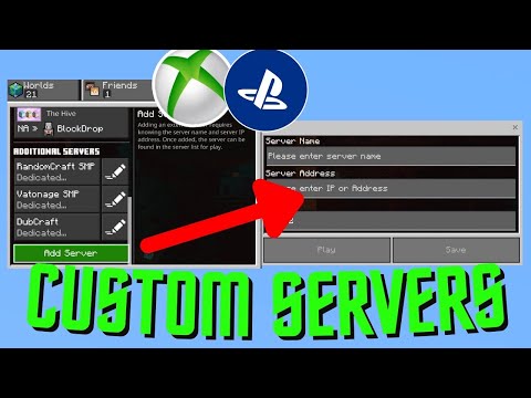 How to Join Servers on Xbox/Ps4 (Minecraft Bedrock)