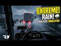Bus Driver in Extreme Rain ⛈️ - Realistic Weather Simulation
