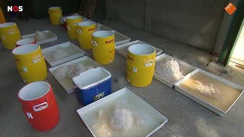 Zo ziet het grootste chrystal meth lab van Nederland er uit