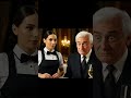 Waitress Shocked Billionaire with One Sentence in Perfect German #shortsfeed