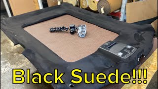 How To Install Black Suede Headliner On A 20172022 F350 With Headliner Magic