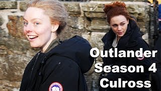 Outlander Season 4 Filming in Culross...Brianna and Laoghaire!