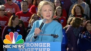Hillary Clinton Goes After Donald Trump For Tweet About ‘Total Disaster’ In Mosul | NBC News