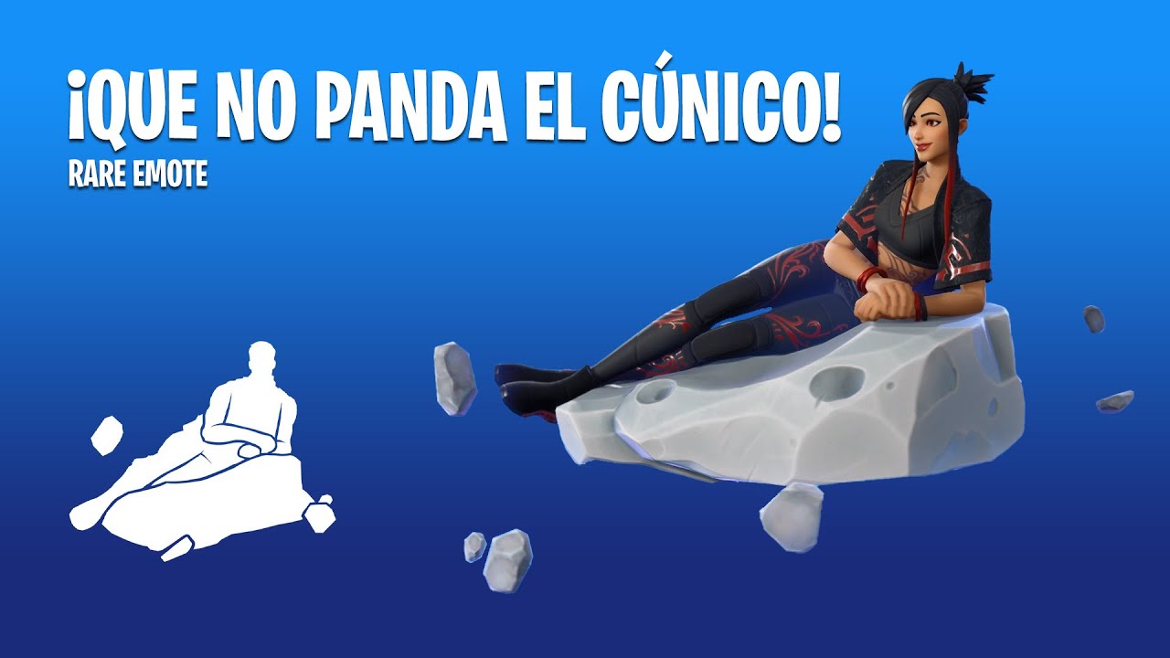 ¡Que No Panda El Cúnico! Emote | Rare Dance | Fortnite - YouTube