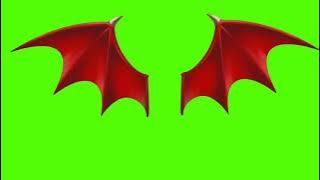 mentahan green screen sayap keren