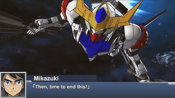 [ENG Sub]Super Robot Wars DD - Gundam Barbatos Lupus Attacks(SSR2) | スパロボDD - ガンダム・バルバトスルプス 全武装