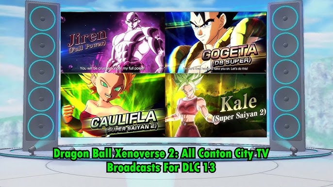 Schedule for Dragon Ball Xenoverse 2's Conton City TV Broadcast #7  Announced!]