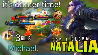 Natalia Perfect Queen Back Top 1 Global Natalia by Michael s Mobile Legends