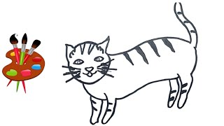 Learn to Draw Animals Easily | Drawing Cats