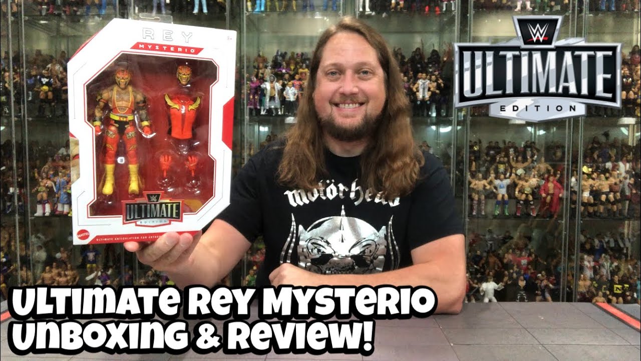 Rey Mysterio WWE Ultimate Edition Unboxing & Review! - YouTube
