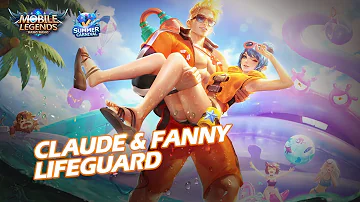 Claude & Fanny New Skin | Lifeguard | Mobile Legends: Bang Bang!