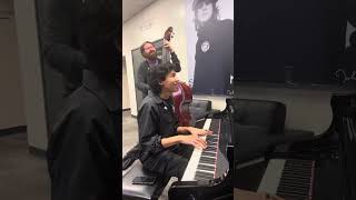 Justin Lee Schultz and Casey Abrams jamming Giant Steps by John Coltrane