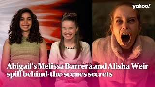 Abigail's Alisha Weir & Melissa Barrera spill behind-the-scenes secrets | Yahoo Australia