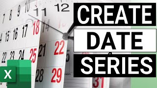 Excel Increase Series of Date automaticaly