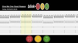 Download Lagu Blink 182 -  Give Me One Good Reason guitar only cover MP3