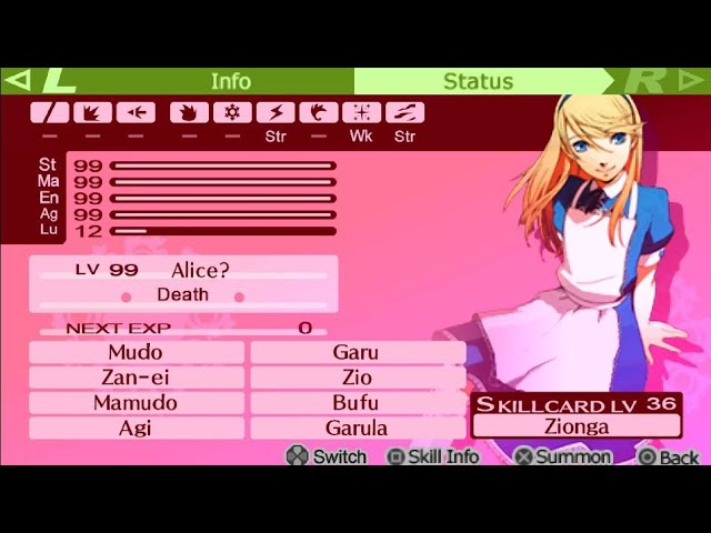 Persona 3p Izanagi Introducing Alice Youtube