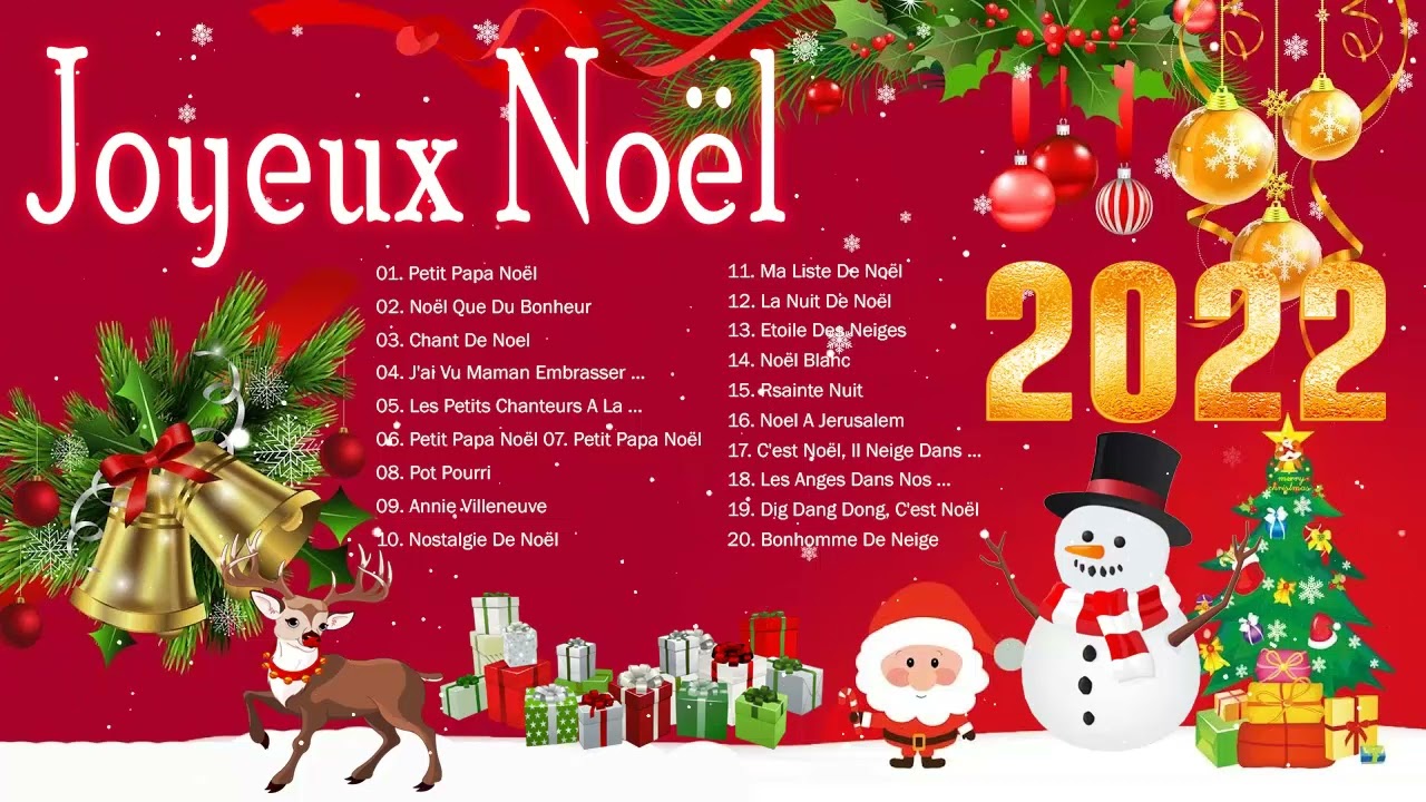 Musique de Noel en Francais 2022 🎄 Des Chansons de Noel en