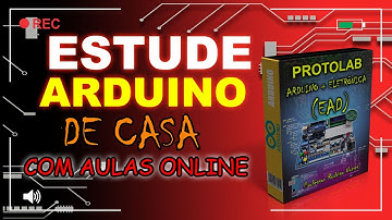 #Estude #ARDUINO UNO #decasa com aulas online (placa protolab uno-01) no melhor curso EAD do Brasil!