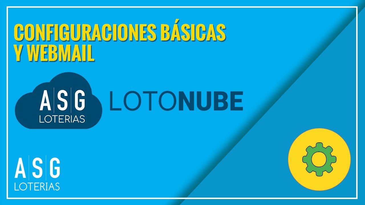 Tutorial LotoNube - 02 - Configuraciones básicas y webmail - YouTube