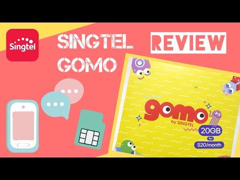 Unboxing Singtel GOMO SIM Only Plan + Review!