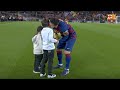 Leo messi shares his sixth ballon dor with the camp nou