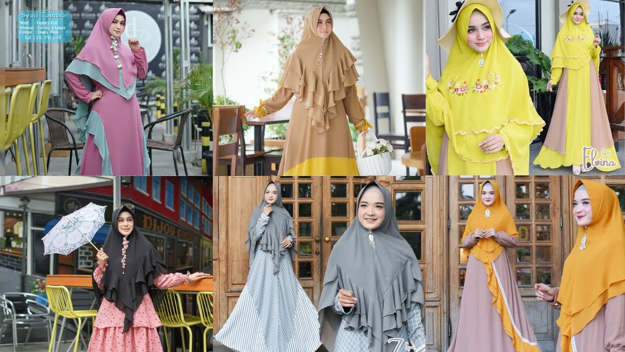  Baju  Gamis  Terlaris 25 Model  Baju  Gamis  Muslimah 