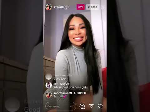 Brittanya Twerks on IG LIVE - YouTube