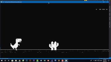 Dino Game C++ - Game khủng long