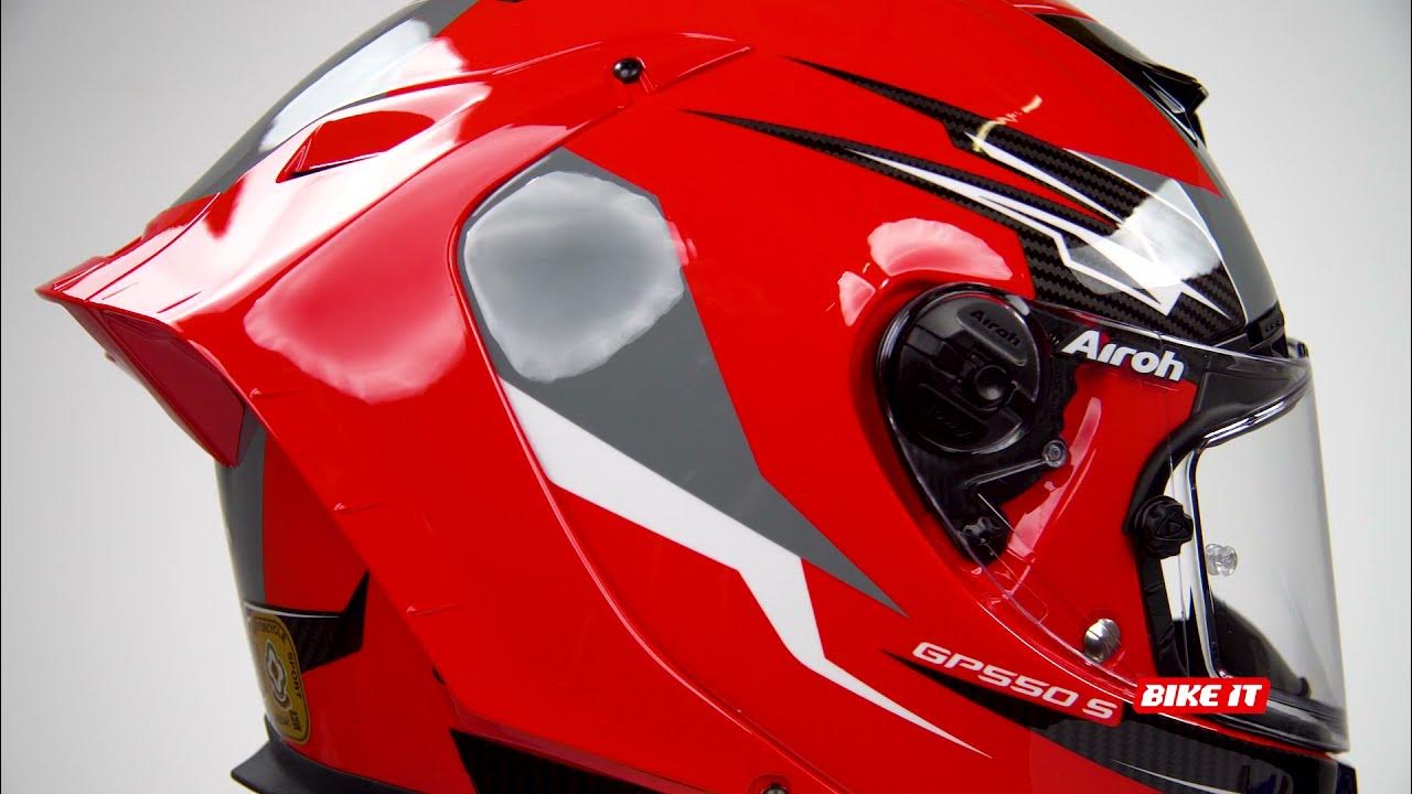 Vijf Verleden Deter Airoh GP550S Full Face Helmet Features Showcase - YouTube