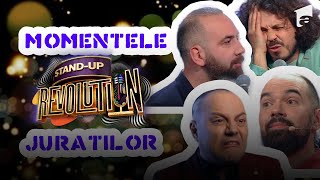 Momentele JURAȚILOR la Stand-up Revolution! Teo, Vio, Costel și Dan Badea, show memorabil 😂