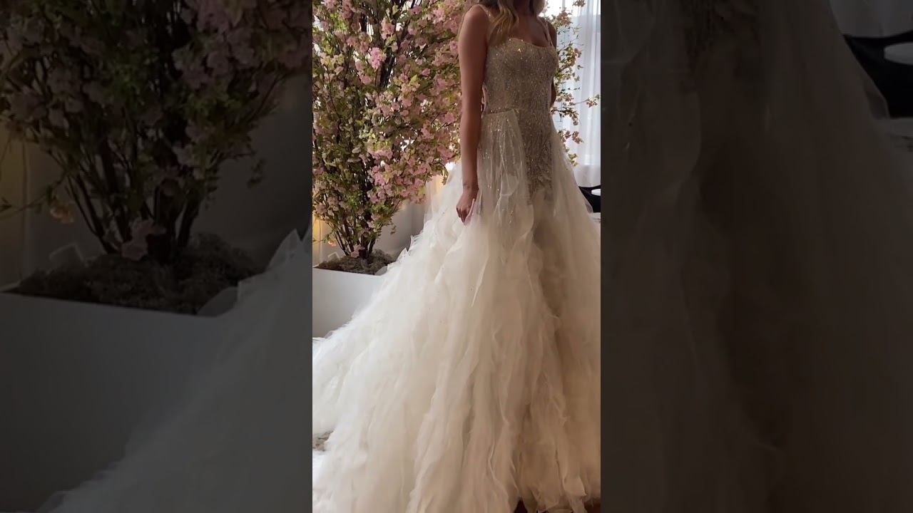 Sparkly Wedding Dress | Ines Di Santo