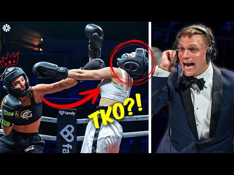 Andrea Botez Destroys Dina Belenkaya: Epic Boxing Highlights