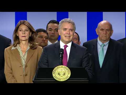 Presidente Duque luego del encuentro con alcaldes de ciudades capitales - 27/nov/2019