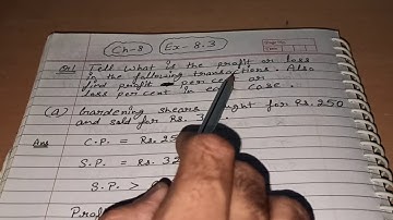 Q 1, Ex 8.3 - Comparing Quantities - Chapter 8 - maths class 7th - NCERT