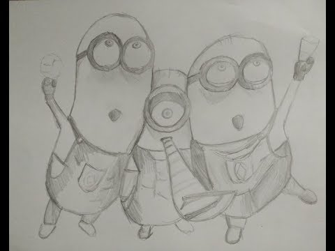 Artist Mitchell Jackson  Minions love heart A4 pencil drawing Prints  available  Facebook
