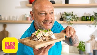 Boterham met zalmtartaar | In de mix
