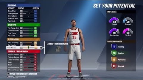 The Best Sharpshooter Build On 2k20 !!!!!