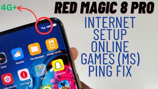 ZTE nubia Red Magic 8 Games Ms Ping Internet Problem Fix 2023 screenshot 5