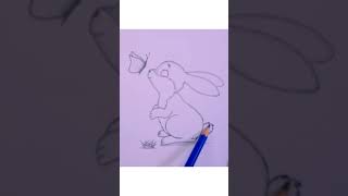 كيفية رسم ارنب خطوة بخطوة بسهولة
