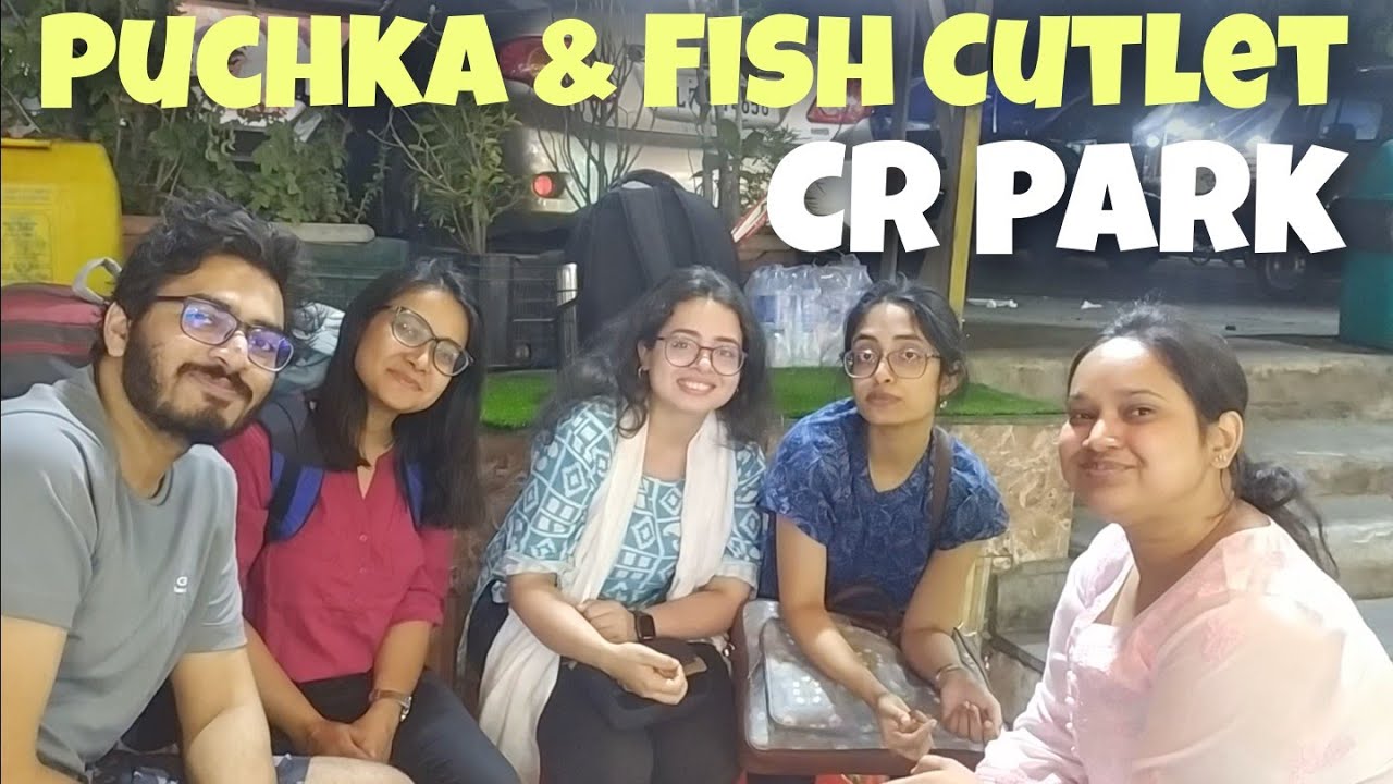Best Puchka and Fish Cutlet in Town | CR Park | Delhi - YouTube