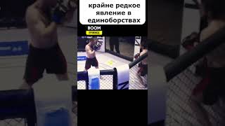 Боец своим ударом ЗАМОРОЗИЛ ПРОТИВНИКА 😱 СТОЯЧИЙ НОКАУТ! #shorts