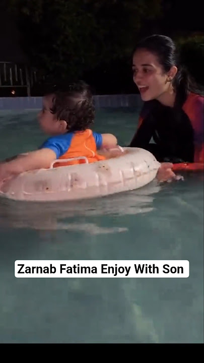 Zarnab Fatima Enjoy With Son Abraj #zarnabfatima #laraibkhalid #enjoy