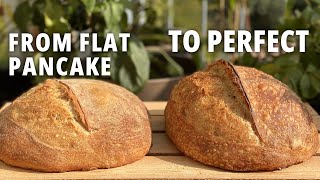 7 ANTIFLAT SOURDOUGH BREAD TIPS