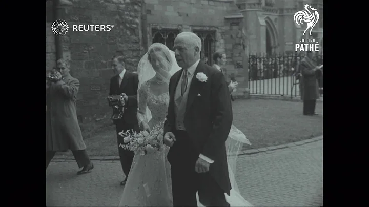 THE ABBEY WEDDING: The wedding of the Honourable F...