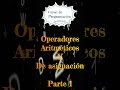 ⚡ Operadores Parte - 1 | Curso Básico de Programación Para Principiantes en Español #shorts 2023