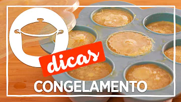 Como fazer papinha de bebê para congelar?