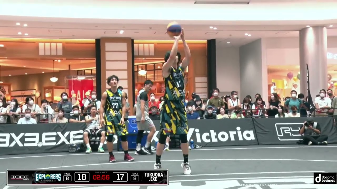 藤田　3点 Hiroshi Fujita / highlight - 3x3.EXE PREMIER - YouTube