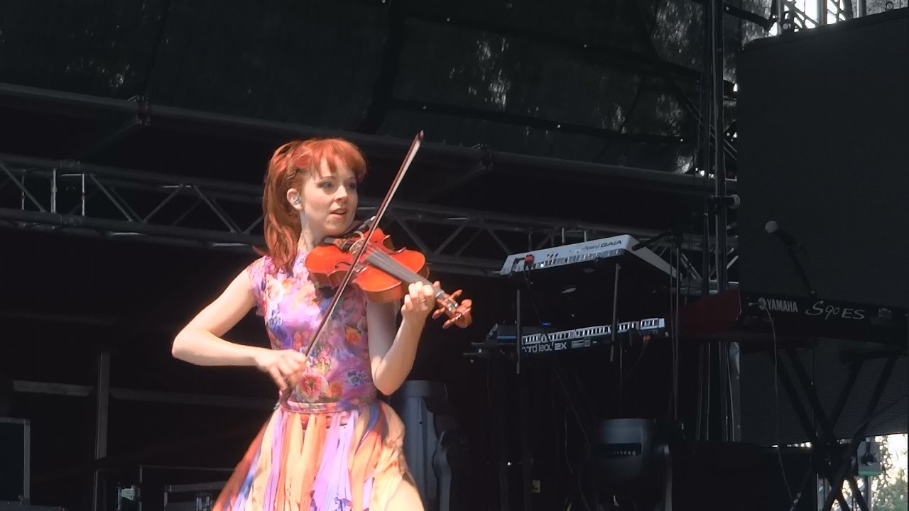 Lindsey Stirling Swag Praha / Prague ♥11.7.2015 Žluté Lázně ~ Živě Live HD